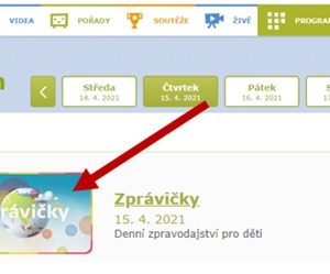 Reportáž ze ZŠ Lužec nad Vltavou na ČT – Déčko 15.4. 2021 v 18,40 hod.