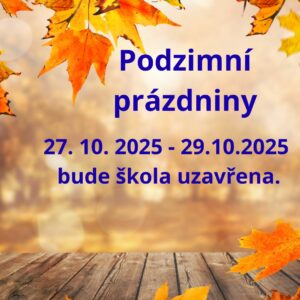 Podzimní prázdniny